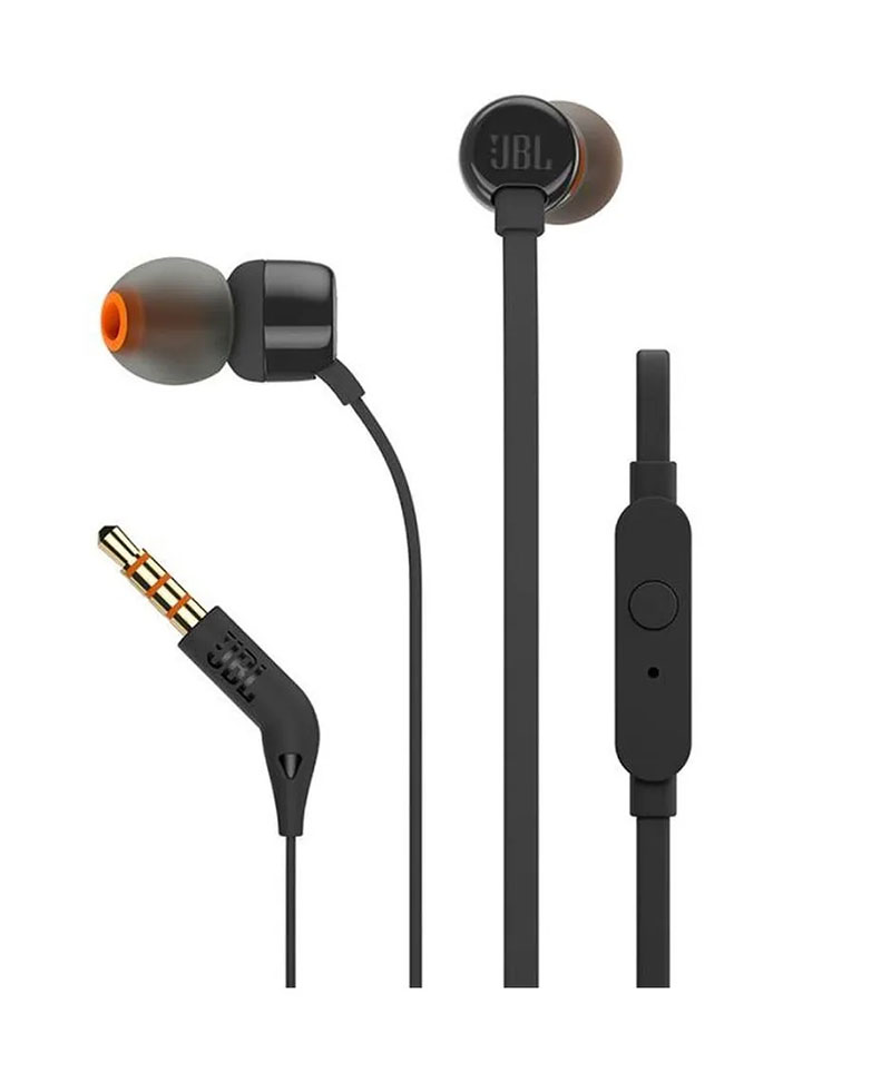 Y TU LO QUIERES COM 0000 0111 Audifono JBL Tune 110 Microfono Conector 3.5mm negro