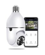 Y TU LO QUIERES COM 000357 Foco Camara de Seguridad de 360° con Wifi Full HD