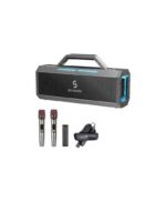 Y TU LO QUIERES COM 000445 Parlante Bluetooth Sounarc K1 Karaoke 150W 2 Micrófonos