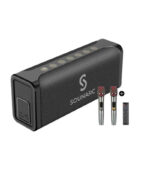Y TU LO QUIERES COM 000450 Parlante Bluetooth Sounarc M1 Karaoke 80W 2 Micrófonos