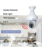 Y TU LO QUIERES COM 013 Camara de Vigilancia 360 bombilla con wifi