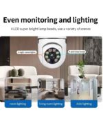 Y TU LO QUIERES COM 016 Camara de Vigilancia 360 bombilla con wifi