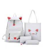 Y TU LO QUIERES COM 033 Mochila impermeable de 4 piezas para mujer