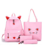 Y TU LO QUIERES COM 034 Mochila impermeable de 4 piezas para mujer