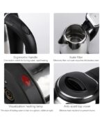 Y TU LO QUIERES COM 015 Hervidor De Agua Eléctrico De Acero Inoxidable Para El Hogar,Tetera Eléctrica De 2l Con Buen Precio Buy Tea Maker Electric Kettle,Stainless Steel Water Heater,Elec