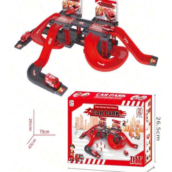 Y TU LO QUIERES COM 088 Set de Pista de Bomberos