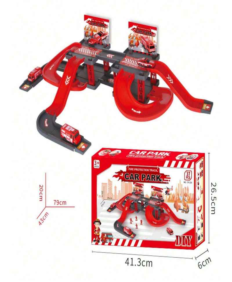 Y TU LO QUIERES COM 088 Set de Pista de Bomberos