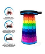 Y TU LO QUIERES COM 08 Banco plegable colores